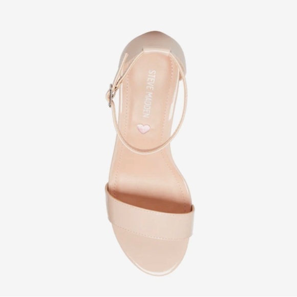 STEVE MADDEN GIRL’s CARRSON BLUSH PATENT SIZE 4 - Picture 4 of 6